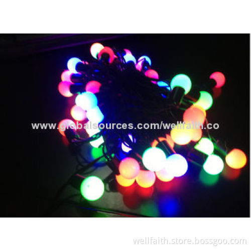 Battery Powered Waterproof LED String Lights with Wedding Favor and Xmas LED, 5W Rated Power